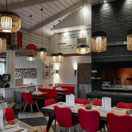 卡昂布雷塔格尼宜必思快捷酒店 酒店 奥登河畔的布雷特维尔